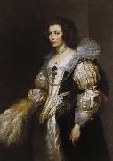 Anthony Van Dyck Portrait of Maria Louisa de Tassis (mk08) oil